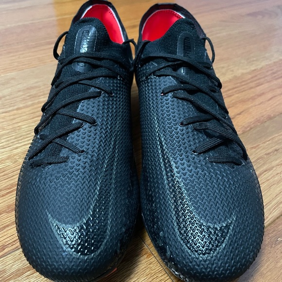 New Nike Phantom GT2 Pro FG Cleats Black Smoke Grey Mens Size 6.5 DA4432-001. main image 12